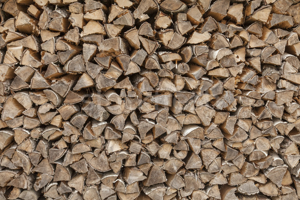 Stacked wood pegs Stock photo © vizualni