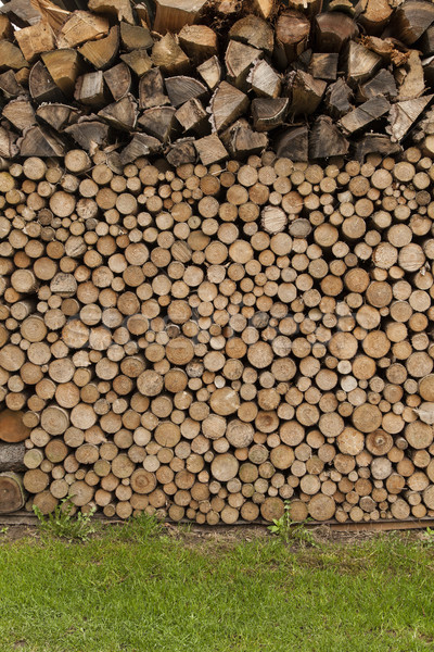 Wood storage outdoor Stock photo © vizualni