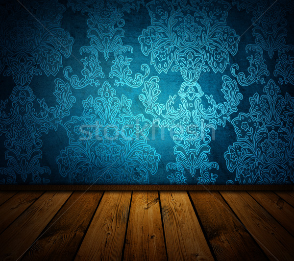sharp blue vintage interior - similar images available Stock photo © vkraskouski