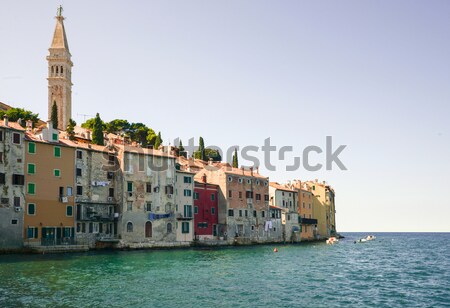 Orasul vechi Croatia coastă Europa stradă structura Imagine de stoc © vlaru