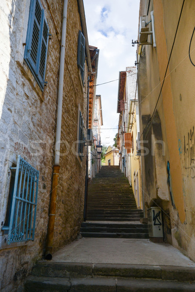 old town in Rovinj Croatia Stock photo © vlaru