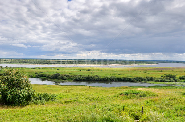 cloudy landscape Stock photo © vlaru