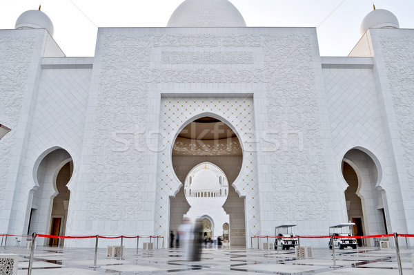 the Sheikh Zayed Grand Mosque Stock photo © vlaru