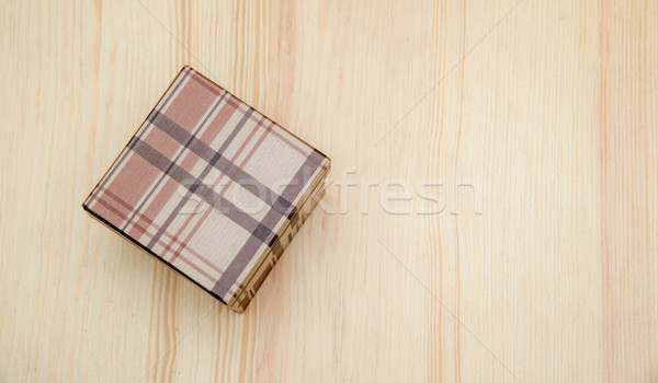 Stock photo: gift box