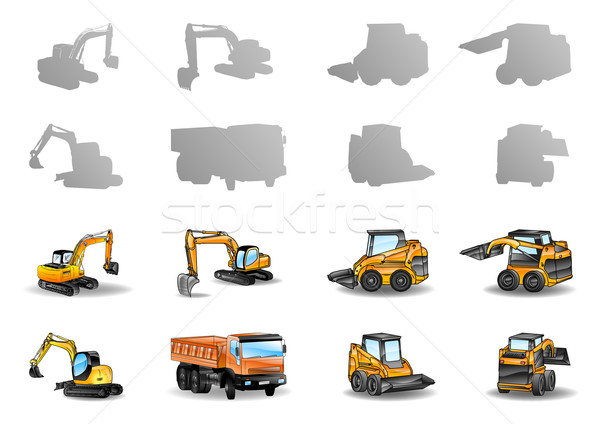 construction vehicles Stock photo © vlastas
