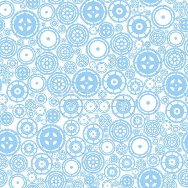 Stock photo: Seamless Cogwheel Pattern