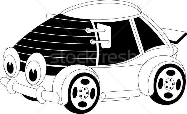 Cartoon car Stock photo © Volina