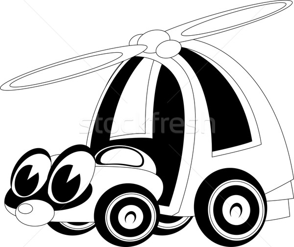 Cartoon car Stock photo © Volina