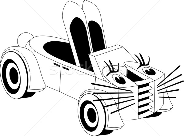 Cartoon car Stock photo © Volina