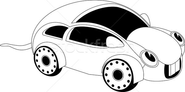 Cartoon car Stock photo © Volina