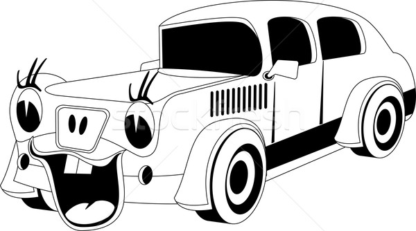 Cartoon car Stock photo © Volina