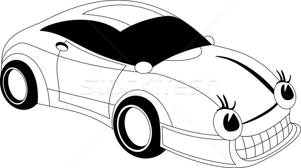 Cartoon car Stock photo © Volina