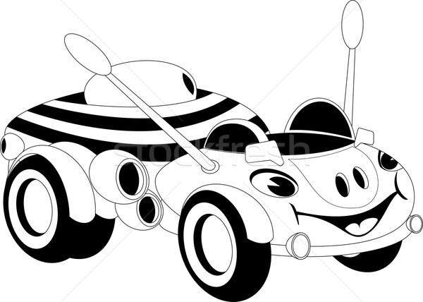 Cartoon car Stock photo © Volina