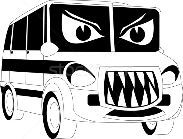 Cartoon car Stock photo © Volina