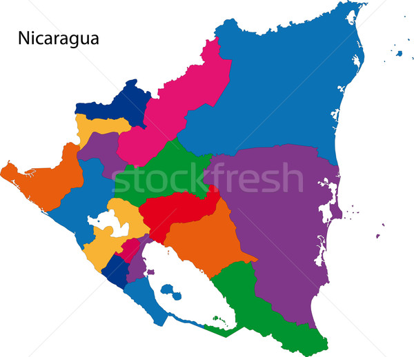 Republic of Nicaragua Stock photo © Volina