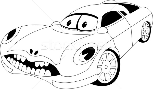 Cartoon car Stock photo © Volina