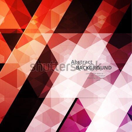 Abstract Triangular Background Stock photo © VolsKinvols