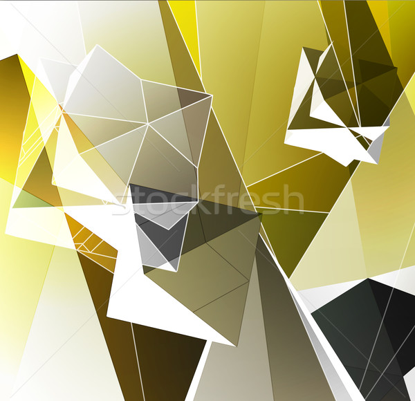 Triangles vector background Stock photo © VolsKinvols