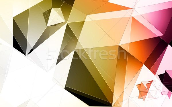 Polygons vector background Stock photo © VolsKinvols