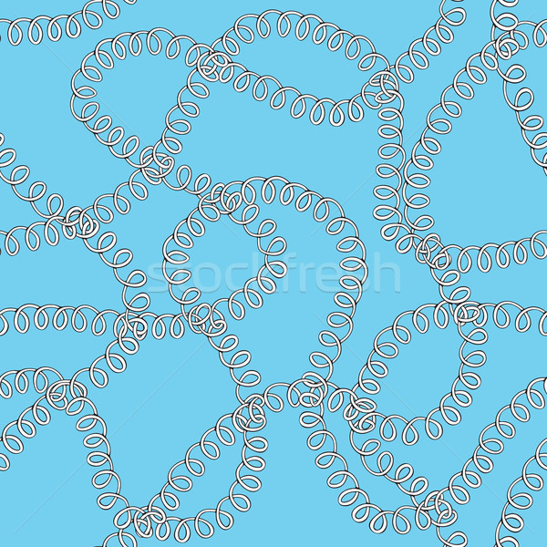 Telephone Wire seamless pattern No.1 Stock photo © VOOK