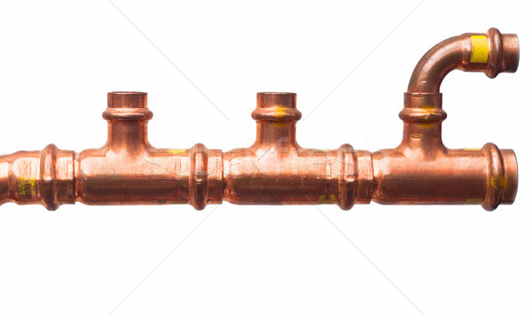 copper pipe Stock photo © vrvalerian