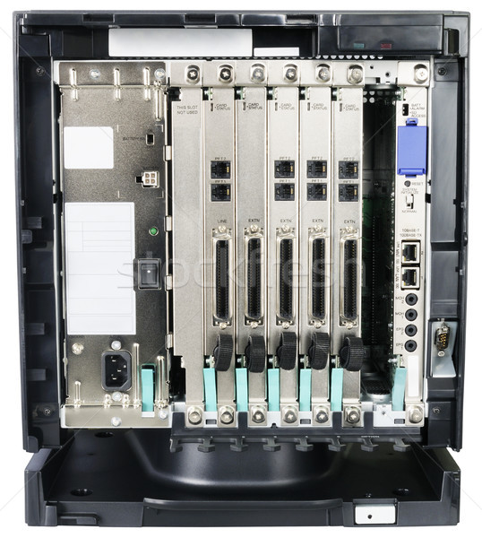 Telephone switch front view Stock photo © vtls