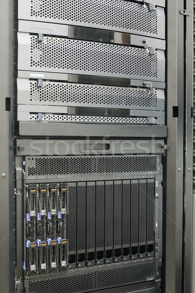 Rack mounted blade servers Stock photo © vtls