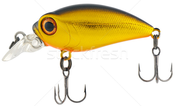 Stock photo: Golden fishing bait