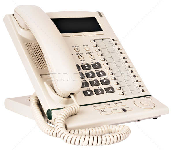 Office multi-button digital telephone Stock photo © vtls