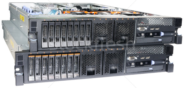 Two rack mount servers Stock photo © vtls