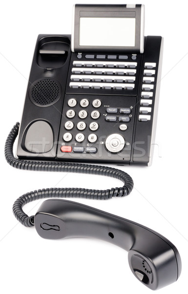 Digital telephone off-hook Stock photo © vtls
