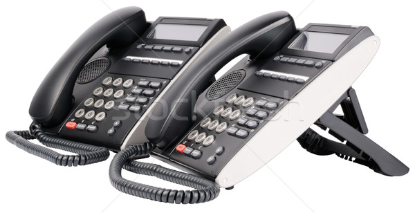 Digital multi-button telephone sets Stock photo © vtls