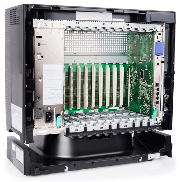 Phone switch chassis Stock photo © vtls