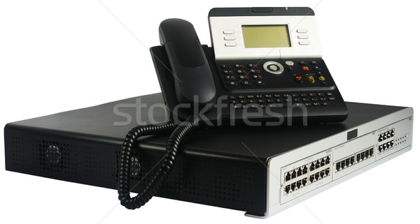 Phone switch and telephone Stock photo © vtls