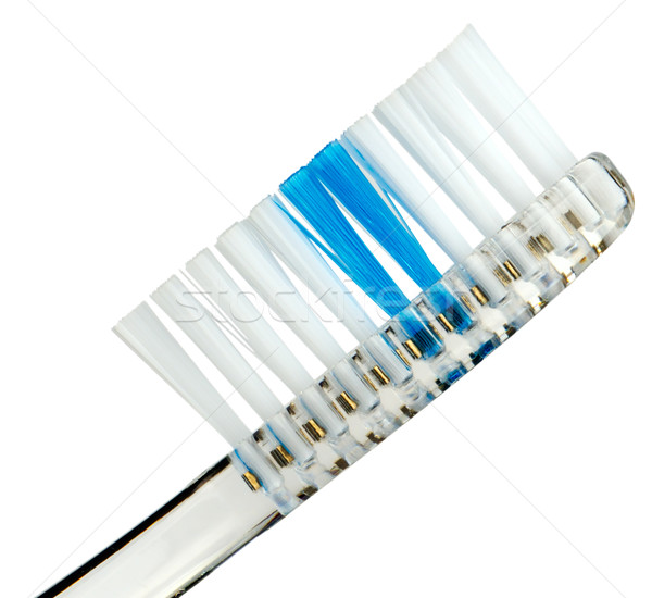 Tandenborstel witte geïsoleerd geneeskunde tanden Stockfoto © vtls