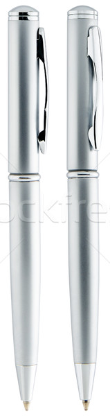Two silver ball-point pen Stock photo © vtls