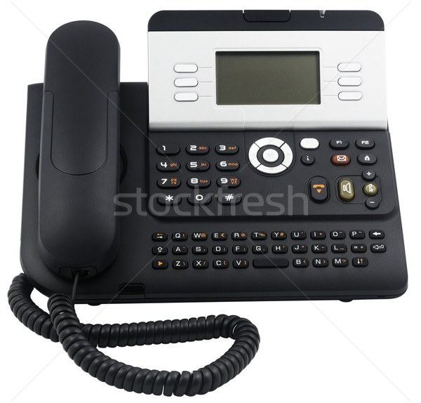 Office telephone set, 6 soft keys Stock photo © vtls
