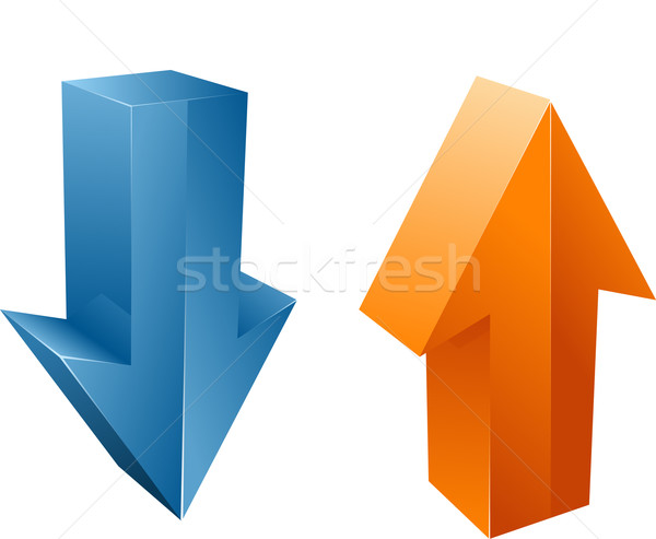 Vecor arrows. Stock photo © vtorous