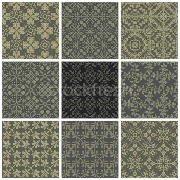 Seamless patterns Stock photo © vtorous