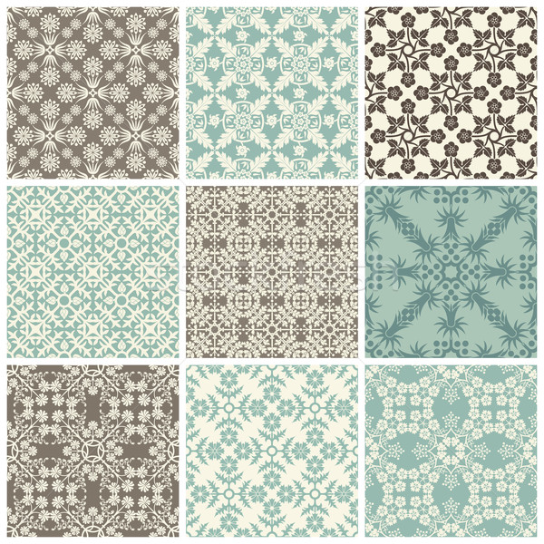 Seamless patterns Stock photo © vtorous