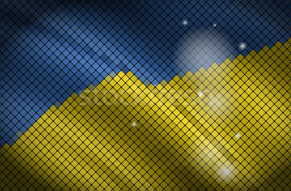 Flag of Ukraine Stock photo © vtorous