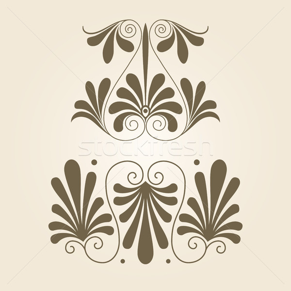 Decorative elements Stock photo © vtorous