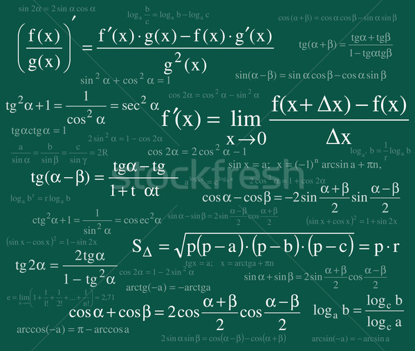 Formulas background Stock photo © vtorous