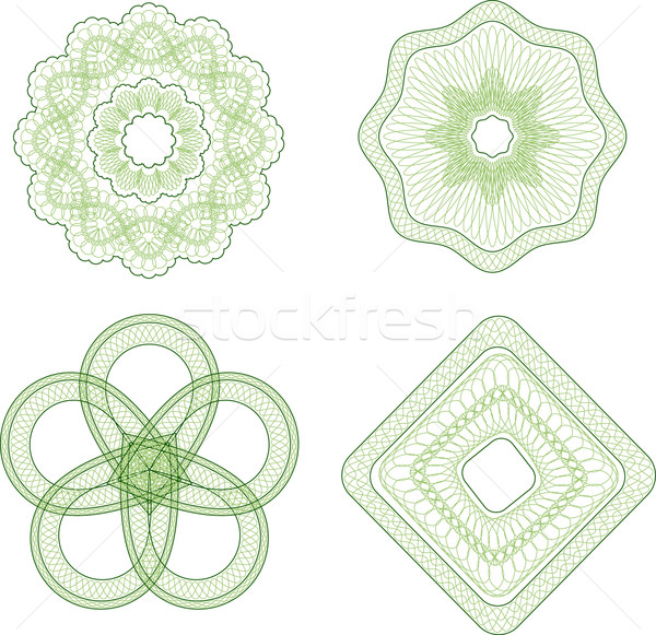 Guilloche elements Stock photo © vtorous
