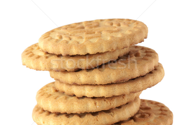 Cookies aislado blanco alimentos dulces té Foto stock © vtorous