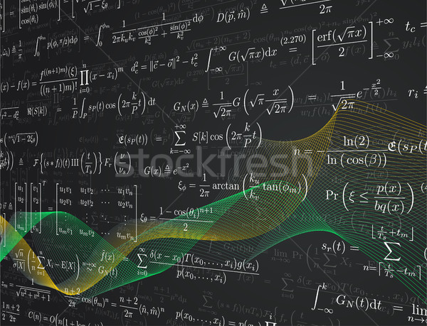 Matematica fundal matematic proiect ştiinţă Imagine de stoc © vtorous