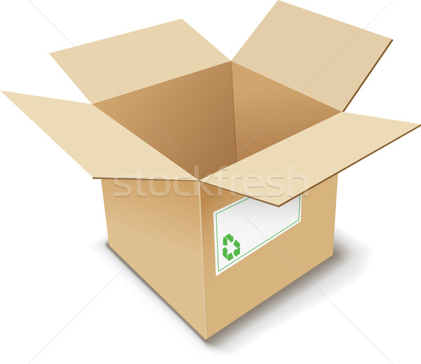 Cardboard Box Stock photo © vtorous