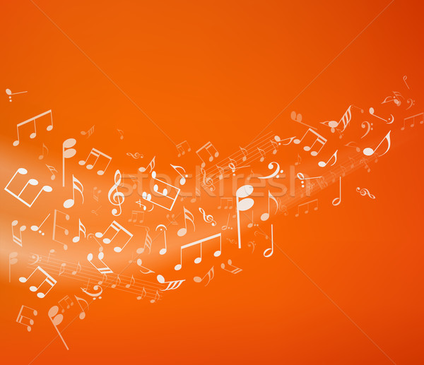 Stock photo: Music background