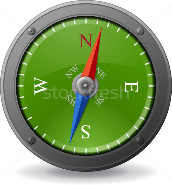 Gray compass Stock photo © vtorous