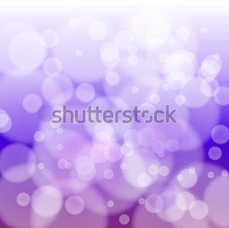 Bokeh abstrakten Licht violett Sternen Natur Stock foto © vtorous